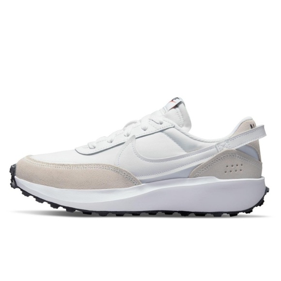 Nike Waffle Debut White and Beige Athletic Shoes Size 8.5 - Picture 2 of 11